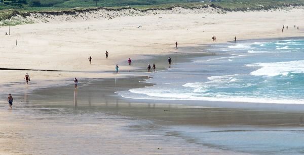 Imagen de la playa de Doniños (foto: Mero Barral / 13fotos para Ferrol360)