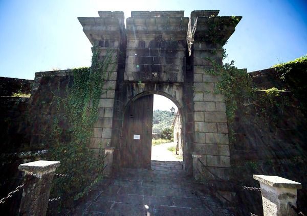 Imagen del castillo de San Felipe este martes (foto: Mero Barral / 13fotos para Ferrol360)