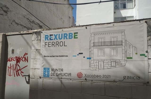 La muralla medieval enfrenta a Xunta y Concello de Ferrol, que habla de ...